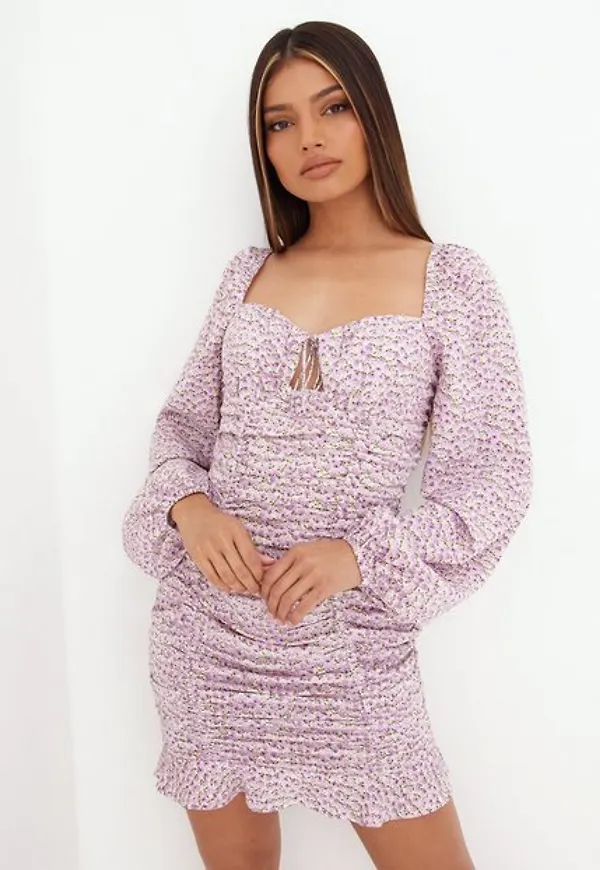NLY Trend Floral Moment Dress Fodralklänningar