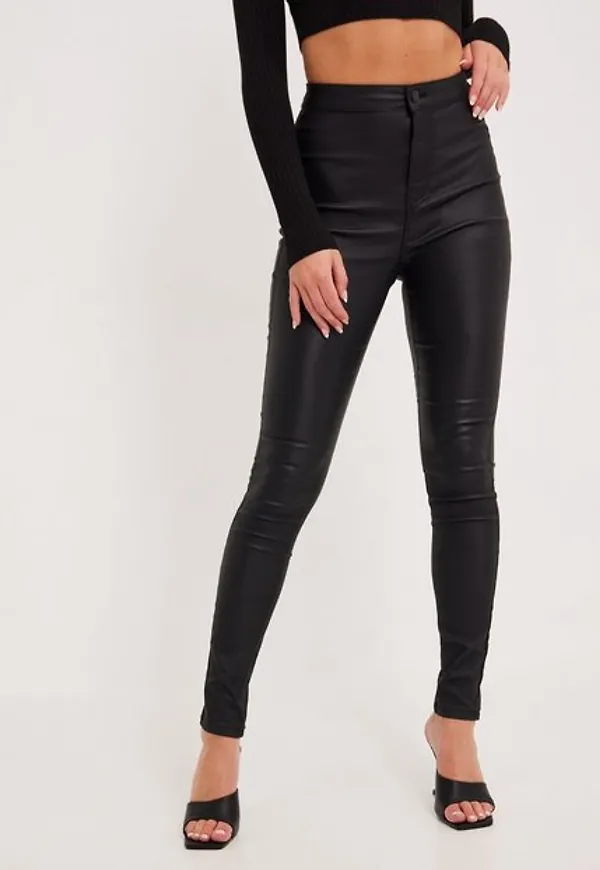 Noisy May Nmella Super Hw Coated Pants Noos Byxor