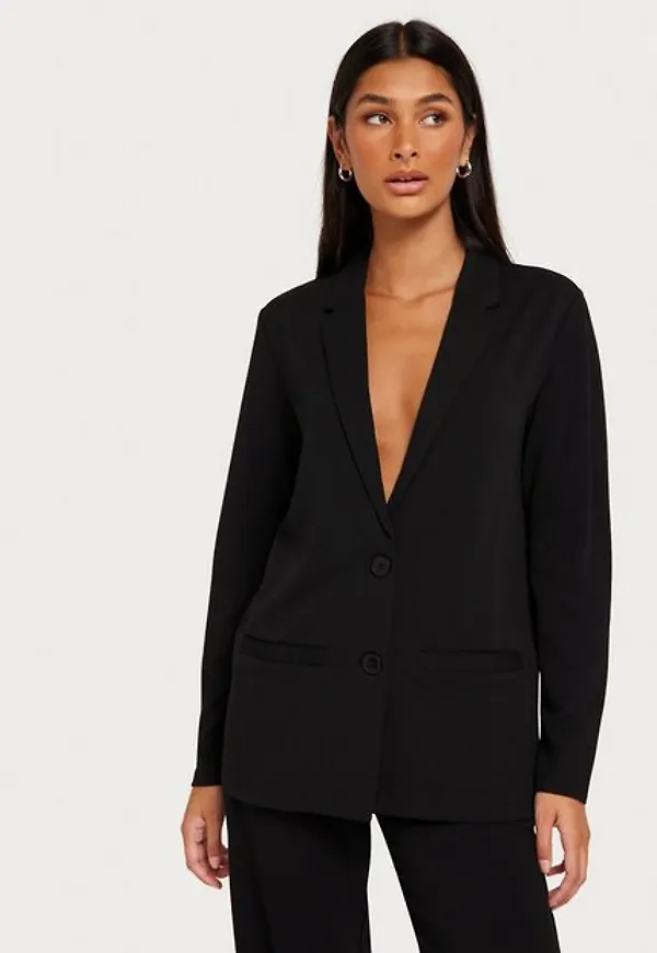 Jacqueline de Yong Jdylouisville Catia L/S Blazer Jrs Jackor Black