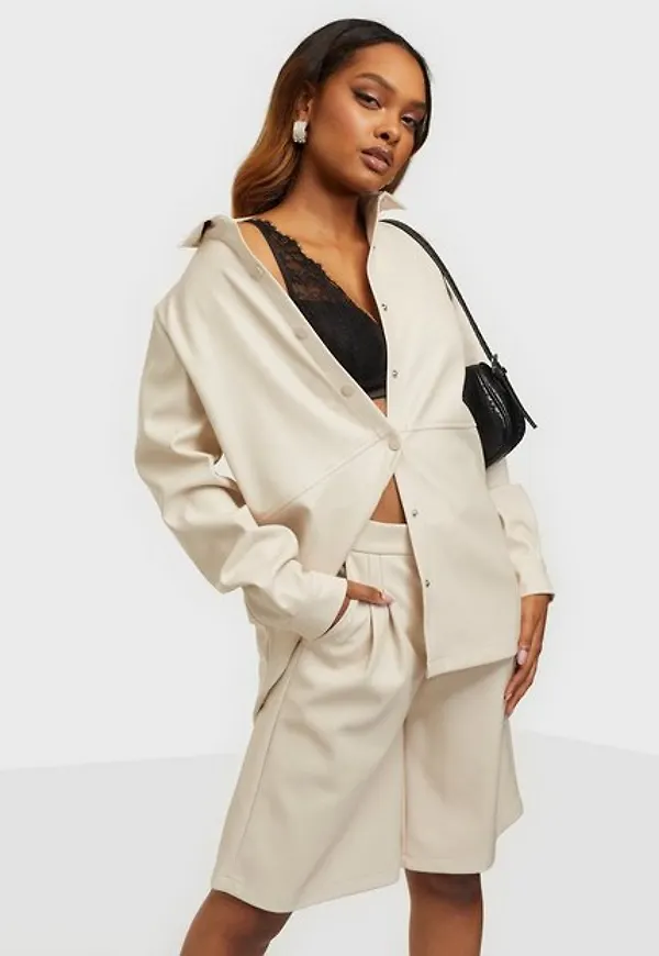 Noisy May Nmmiley L/S Oversize Shirt Skjortor