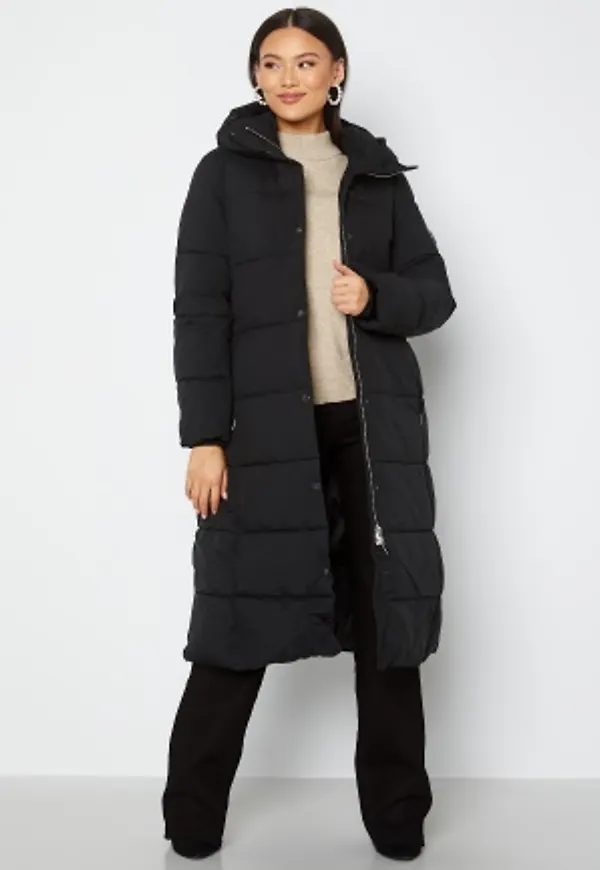 JOFAMA Savannah Long Puffer Coat 00 Black 40
