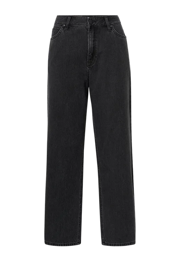 Lee - Jeans Wide Leg Long - Svart