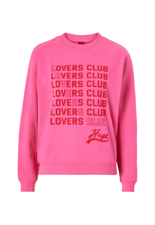 HUGO - Sweatshirt Demorola - Rosa