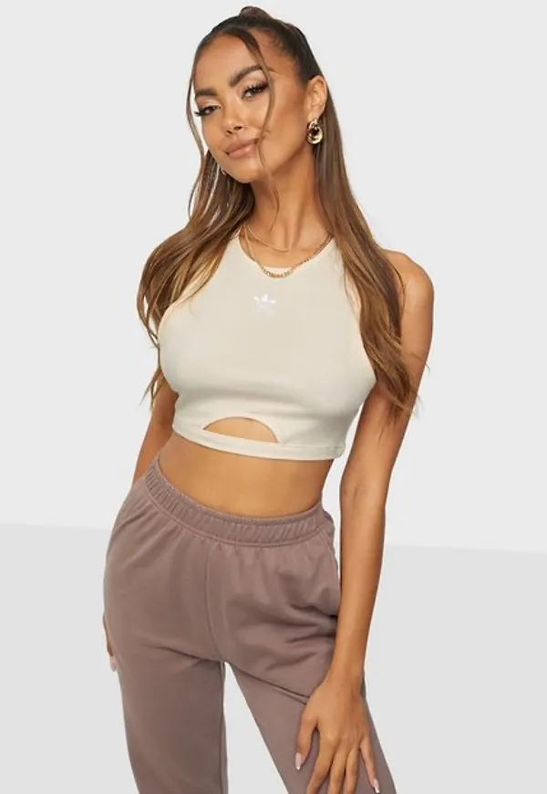 Adidas Originals Tank Top Linnen Beige