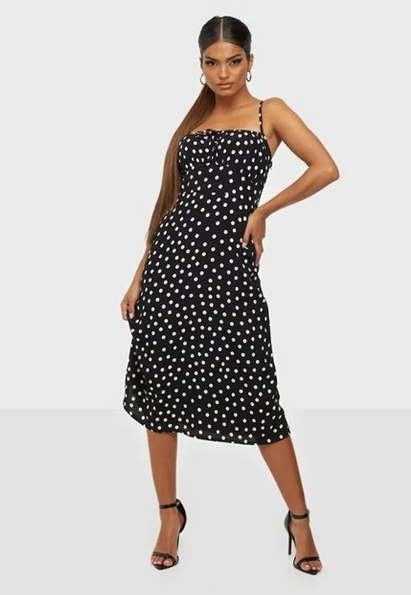Faithfull the Brand Raven Midi Dress Midiklänningar