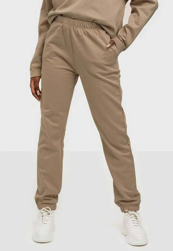 Only - Mjukisbyxor - Silver Mink - Onldreamer Sweat Pant Swt Noos - Byxor & Shorts