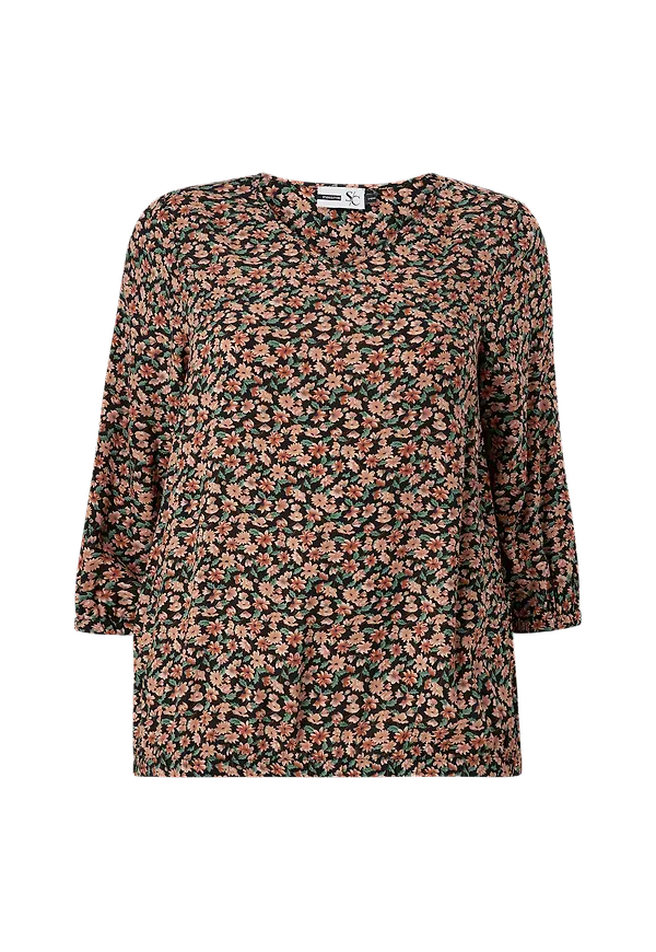 Studio - Blus Sine Blouse - Brun