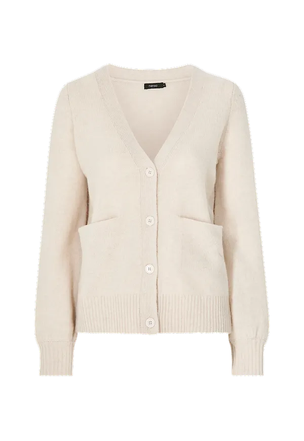 Nanso - Cardigan Kehrä - Vit