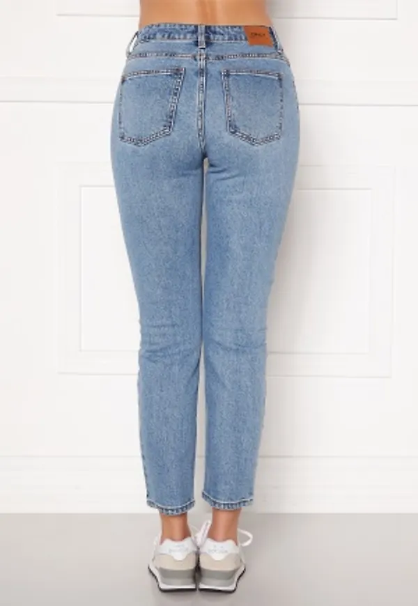 ONLY Emily Life HW ST Ankle Medium Blue Denim 26/32