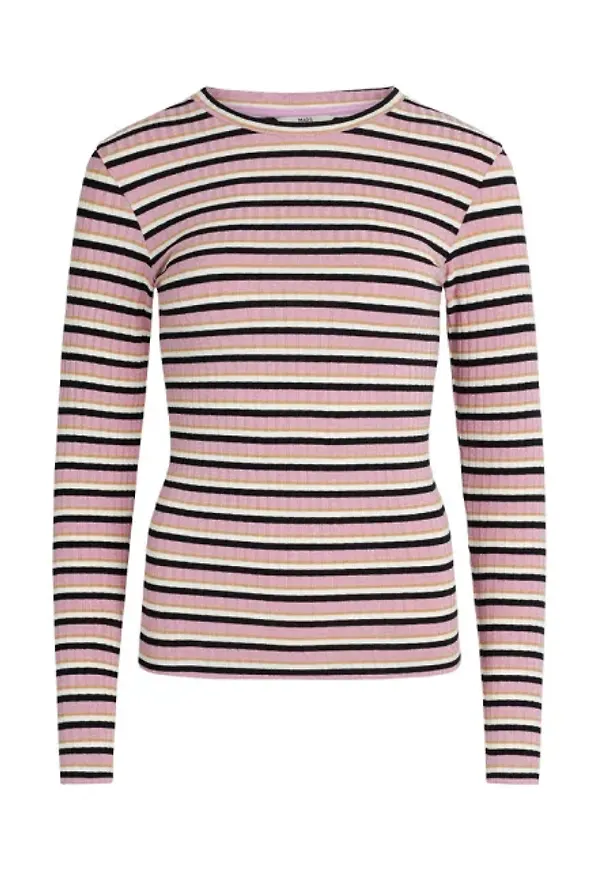 5x5 Stripe Tee Ls