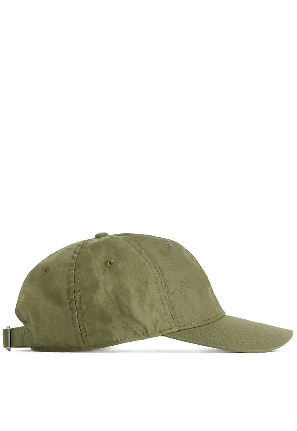 6-Panel Nylon Cap - Green