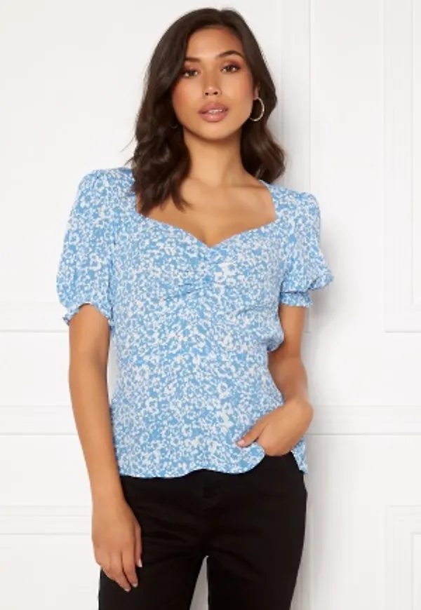 VERO MODA Nille S/S Top Provence AOP XL