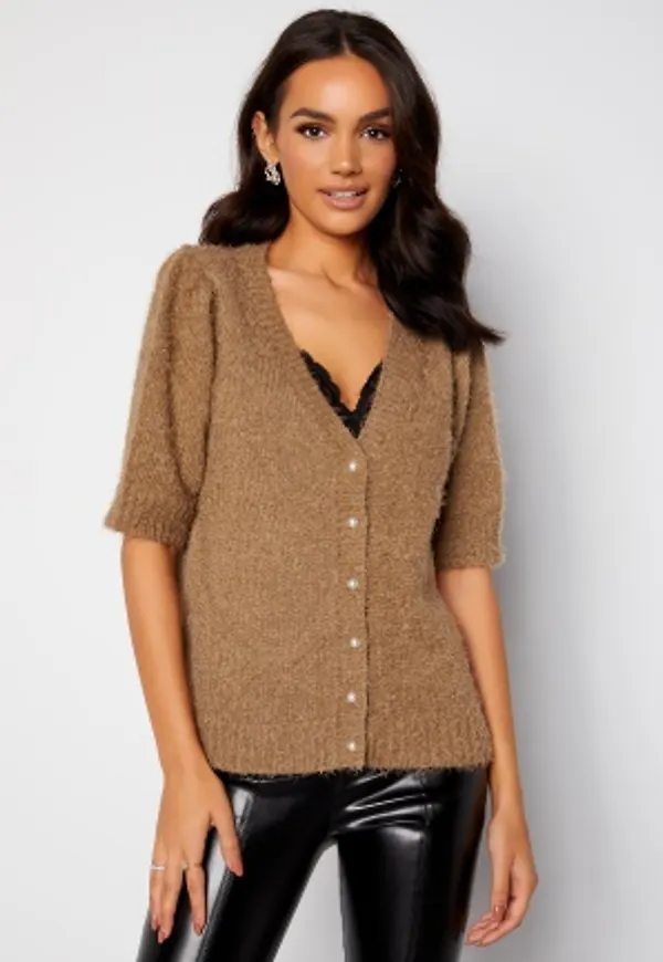 VILA Fenoma 2/4 Sleeve Cardigan Tigers Eye M