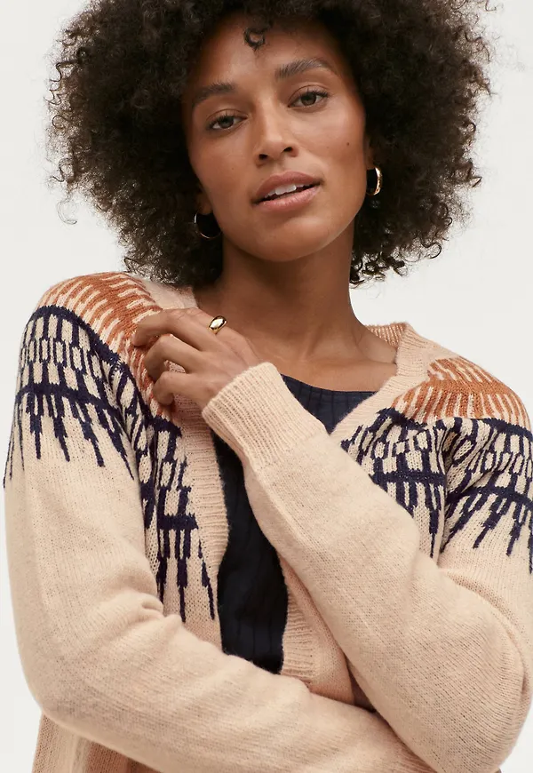 Saint Tropez - Cardigan IrosaSZ Cardigan - Beige