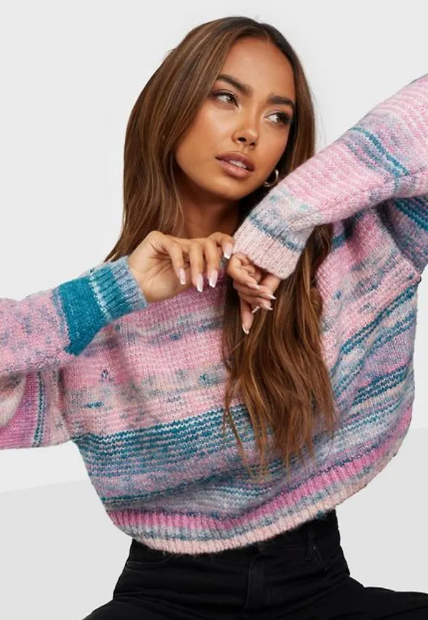 NLY Trend Space Yarn Knit Sweater Stickade tröjor