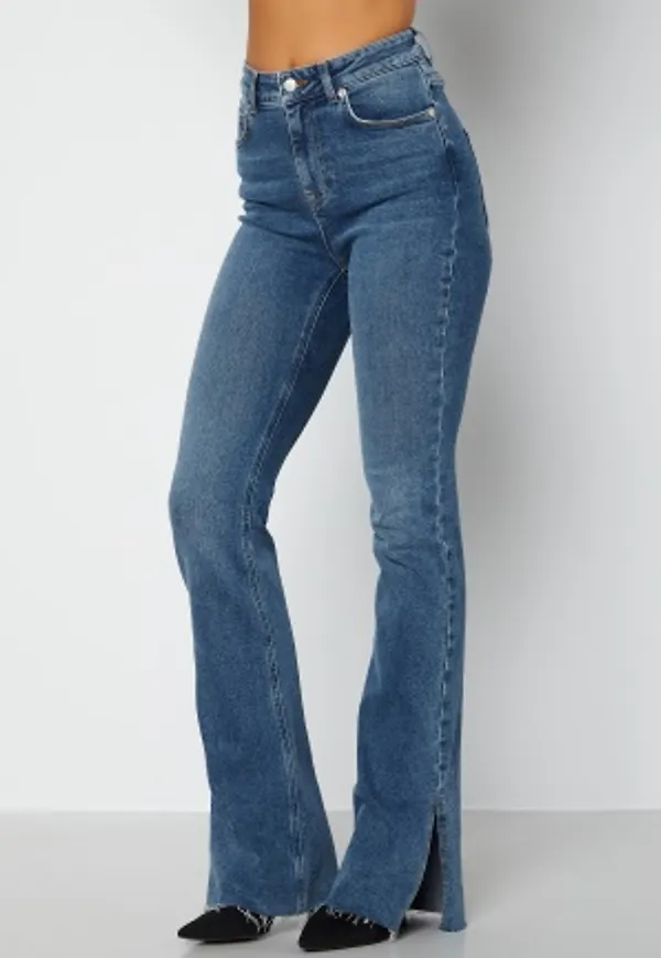 Lojsan Wallin x BUBBLEROOM Slit jeans Medium blue 38R
