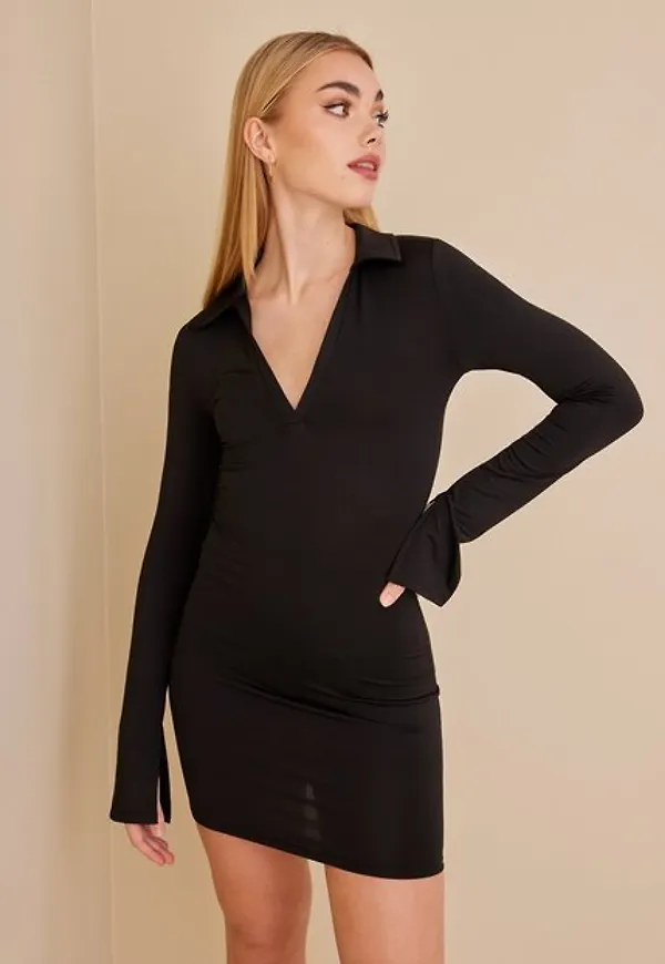 NLY One Collar Bodycon Dress Fodralklänningar