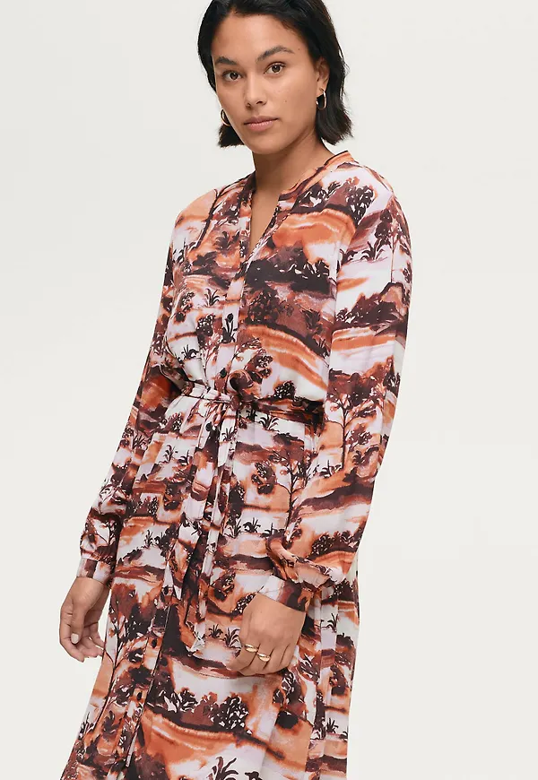 Soaked in Luxury - Skjortklänning slEndzela Dress LS - Multi
