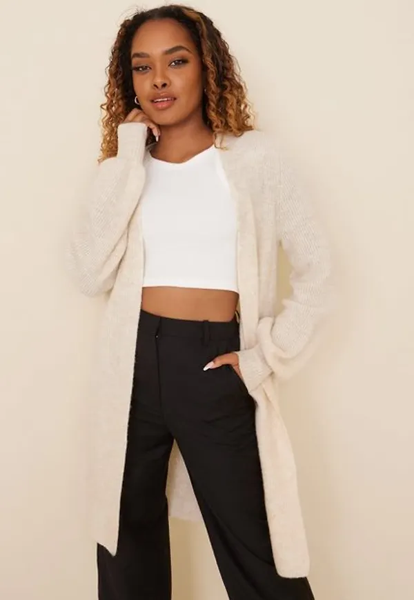 Vila Vivanna Open L/S Knit Cardigan/Su Cardigans