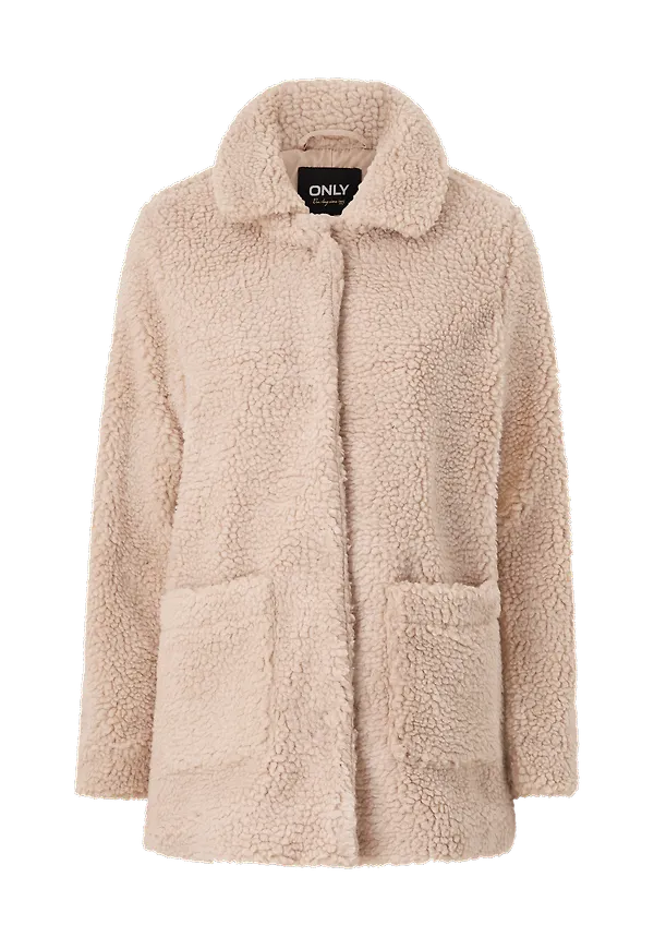 Only - Jacka onlAurelia Sherpa Jacket - Brun
