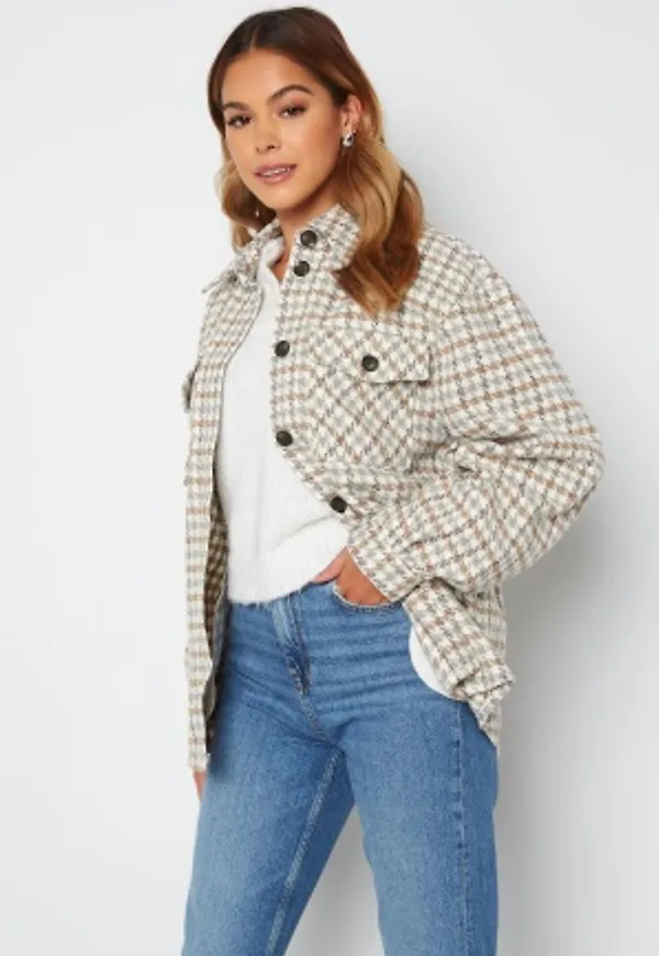 VILA Indiana Shacket Tigers Eye 40