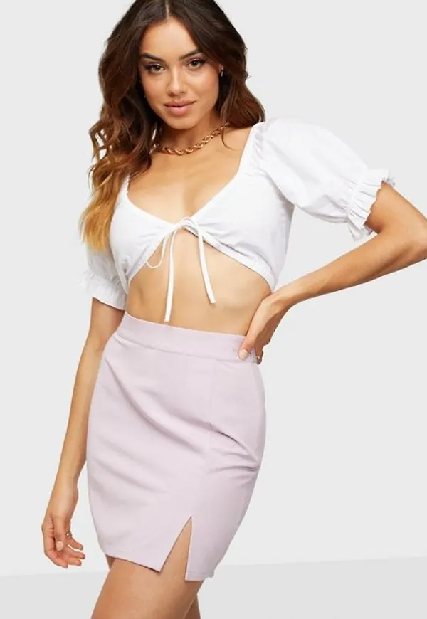Vero Moda Vmzelda H/W Mini Skirt Exp Minikjolar Iris