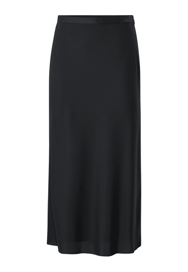 Calvin Klein - Kjol Recycled CDC Bias Cut Midi Skirt - Svart