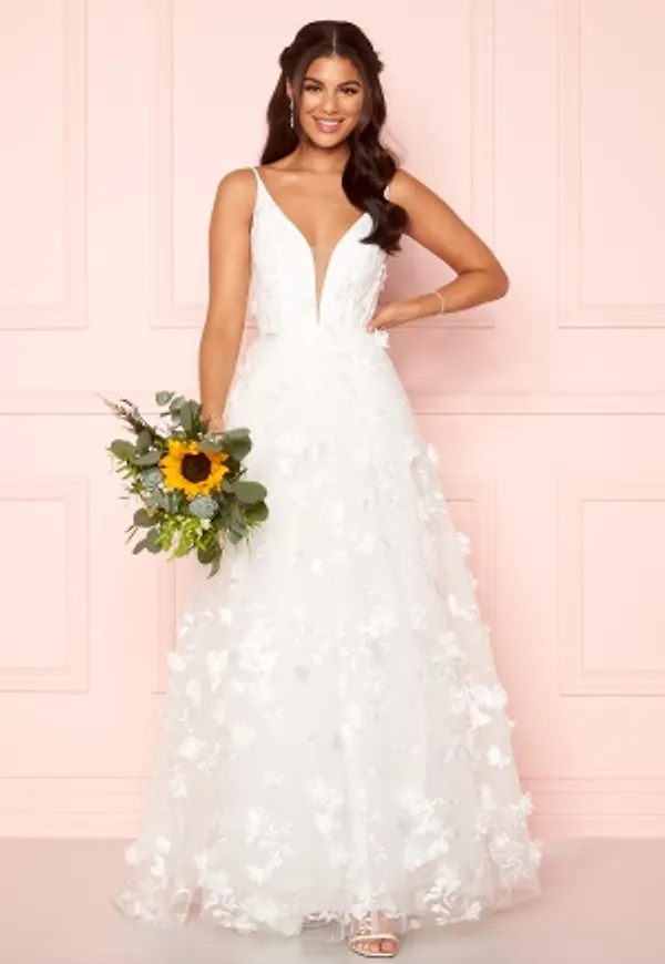 Nicole Falciani X Bubbleroom Nicole Falciani Wedding Skirt White 40