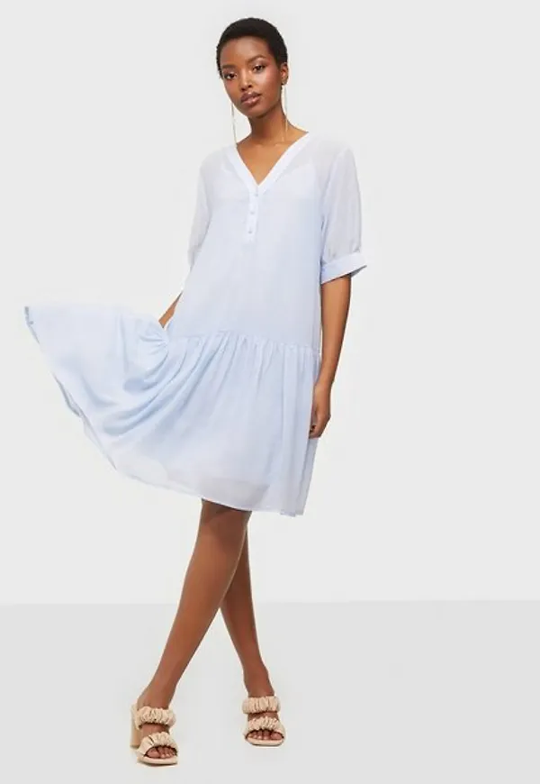 Selected Femme Slfabigail 2/4 Short Dress M Loose fit dresses