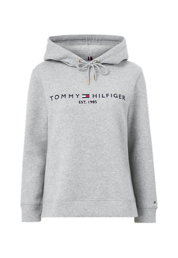 Tommy Hilfiger - Huvtröja Heritage Hilfiger Hoodie LS - Grå