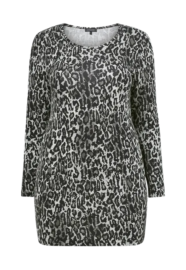 Sandgaard - Topp Amsterdam Slim Long T-shirt - Grå