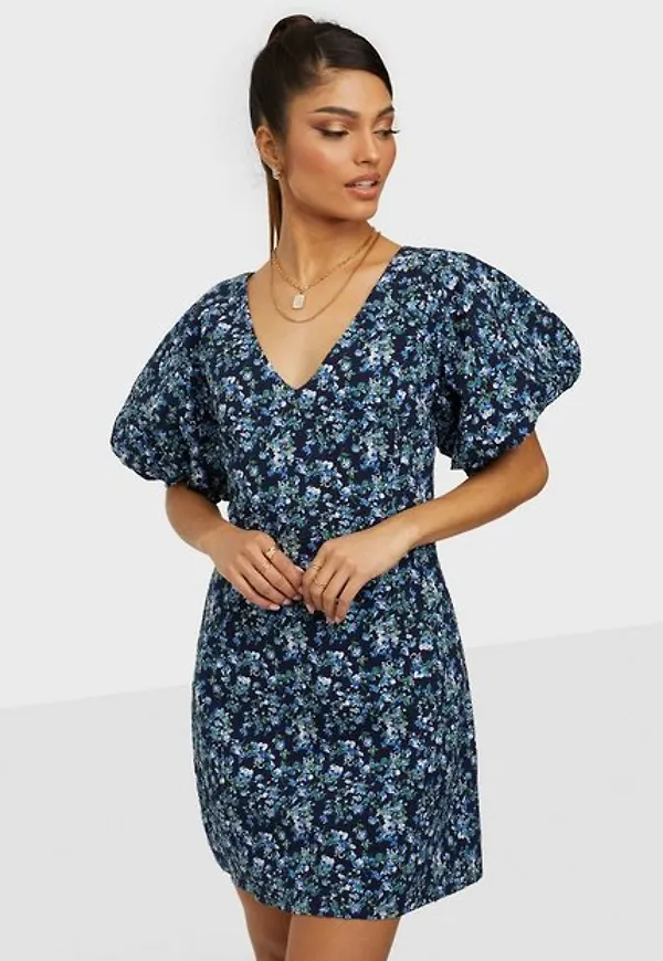 NLY Trend Floral Bow Dress Skater Dresses