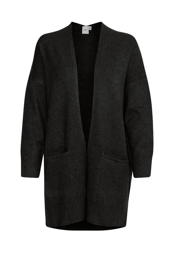 ICHI - Cardigan ihAlpa Ca7 - Svart