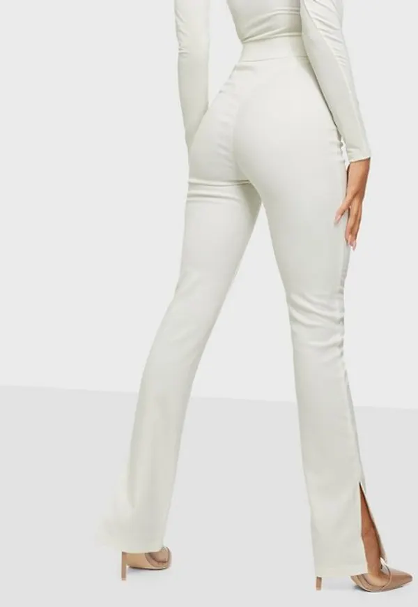 Bianca x Nelly.com Everyday Pants Byxor Creme