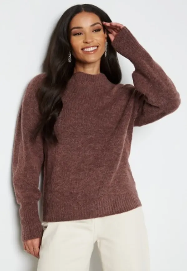ICHI Amara LS Pullover 181415 Marron XS