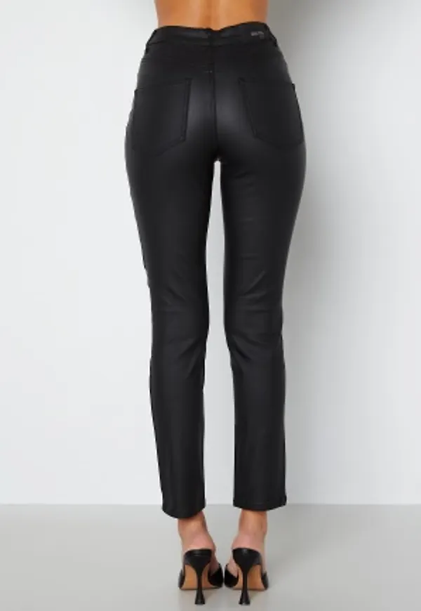 BUBBLEROOM Lana high waist coated jeans Black 36