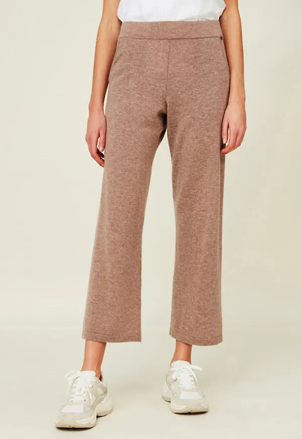 Delilah Cashmere Blend Knitted Pants