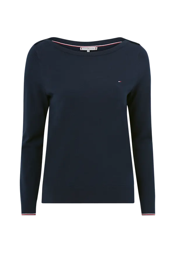 Tommy Hilfiger - Tröja Boat Neck Sweater - Blå