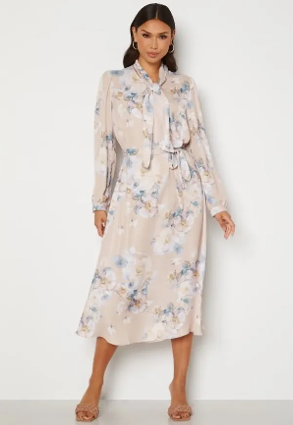 Ida Sjöstedt Fiona Dress Beige Floral 38