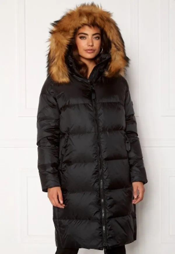 ROCKANDBLUE Duna Faux Fur Jacket 89915 Black/Natural 42