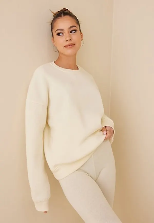 Missguided Oversized Sweatshirt Legging Set Jumpsuits