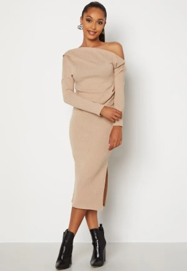BUBBLEROOM Lesley skirt Light beige L