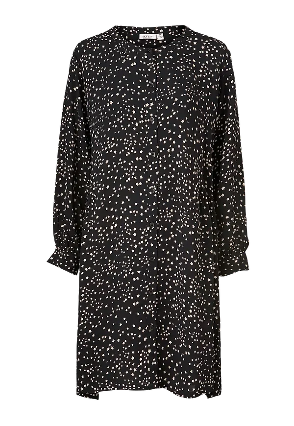 Masai - Skjortklänning Nelly Shirt Dress - Svart