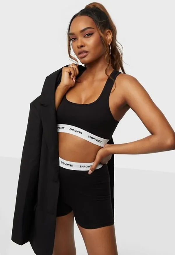 NLY Trend Statement Mini Set Playsuits Svart