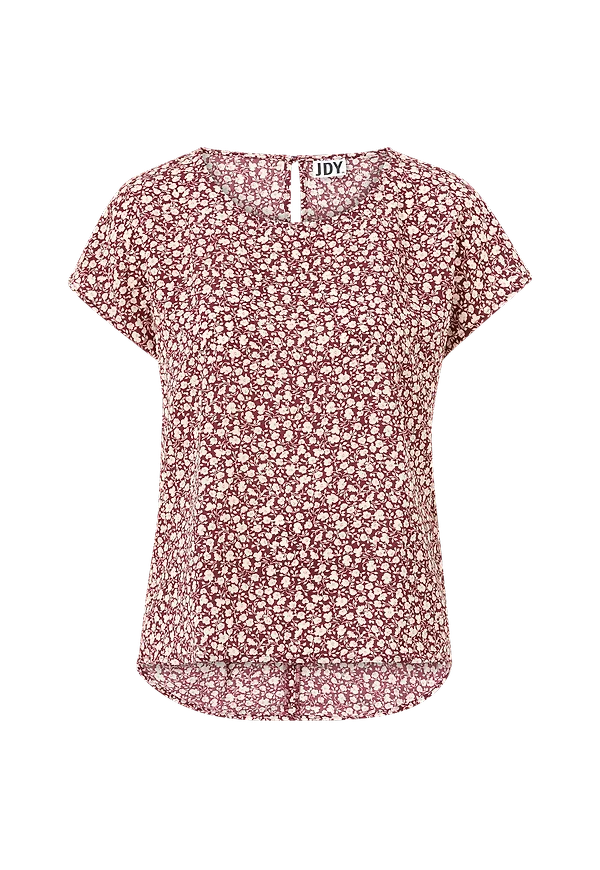 JDY - Topp jdyPiper S/S Top Wvn - Röd