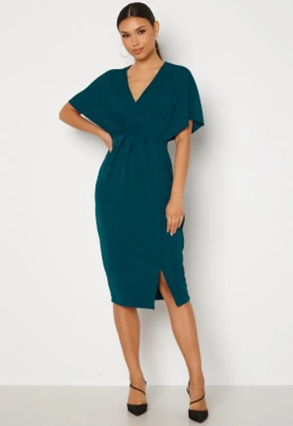 Bubbleroom Occasion Selena dress Petrol 38