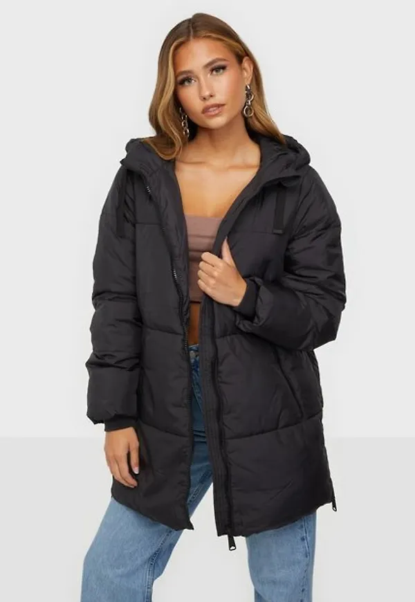 Vero Moda Vmgemmaolivia 3/4 Padded Jacket Ga Jackor Black
