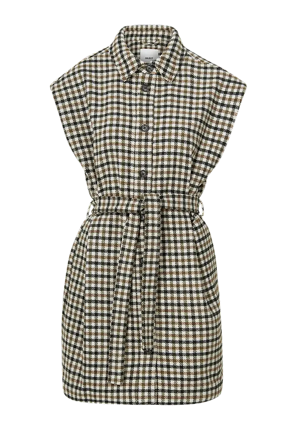 Object - Väst objDaisy Waistcoat 117 - Brun