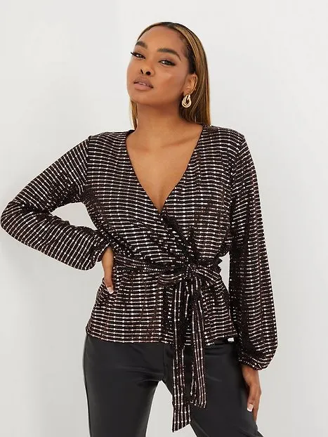 Sisters Point Cuda Blouse Långärmade toppar