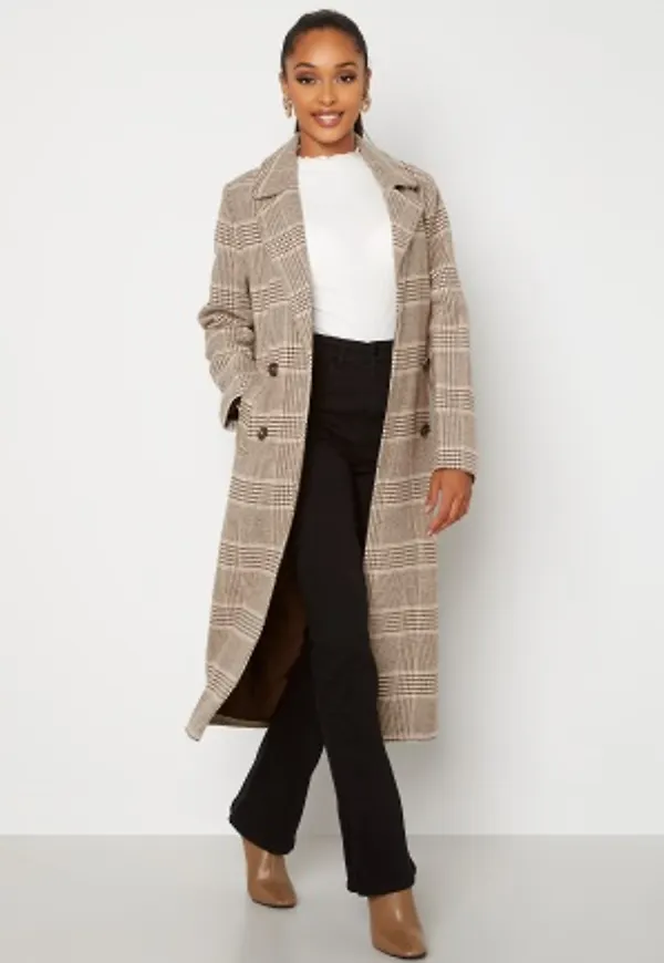 BUBBLEROOM Lorilei Long Coat Beige 42